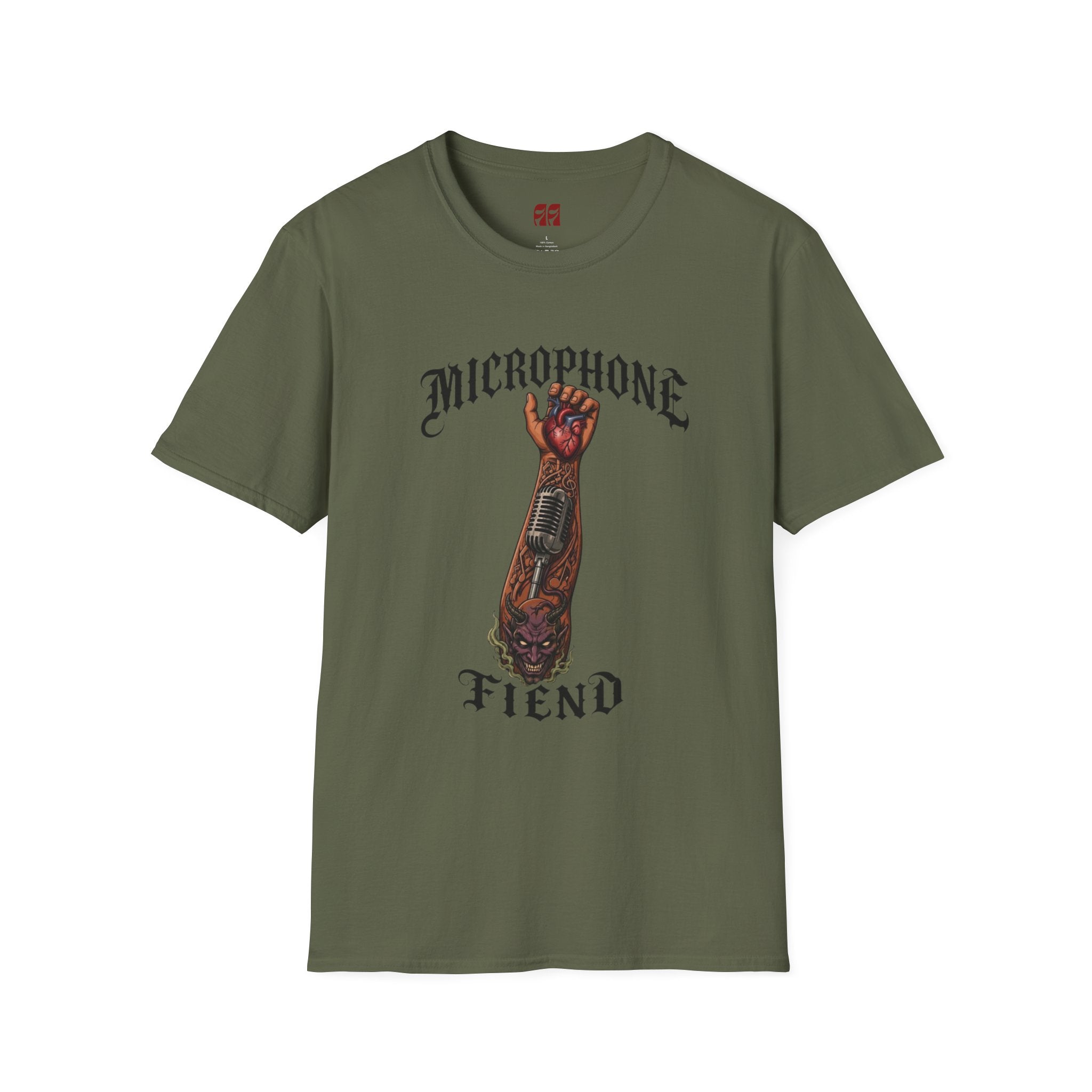 Microphone Fiend Graphic T-Shirt