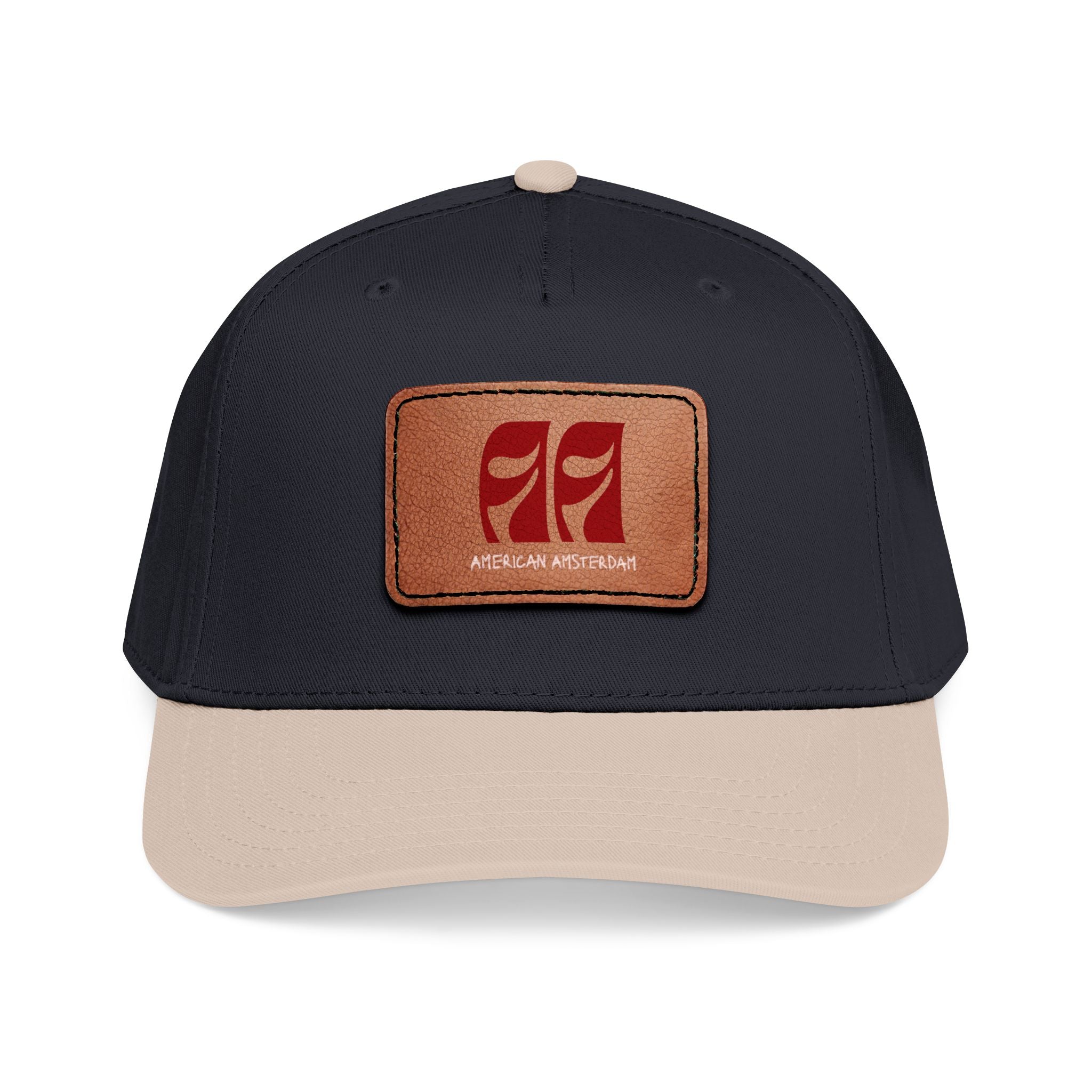 Leather Patch Baseball Cap — Artisan AA Logo