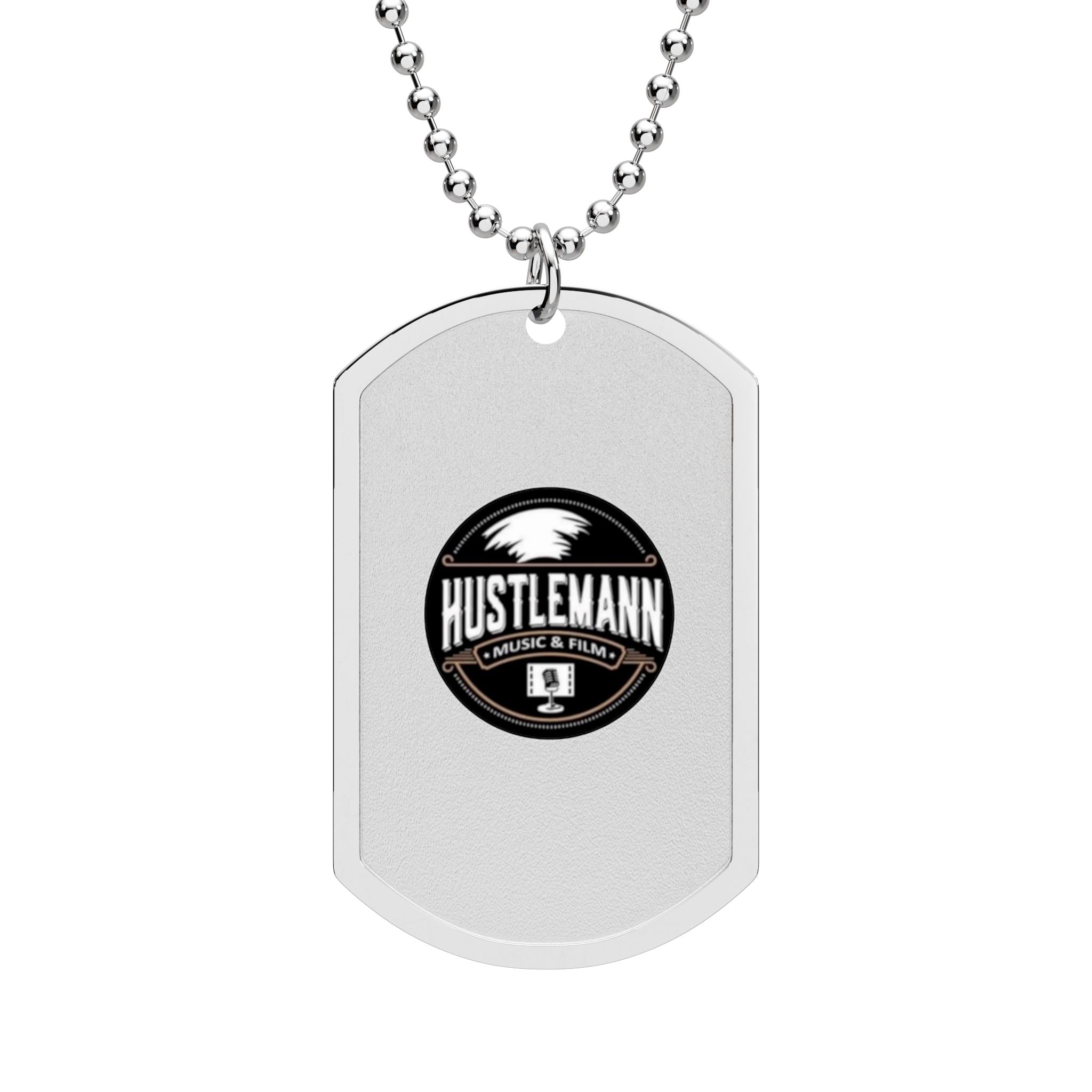 Hustlemann Logo Dog Tag