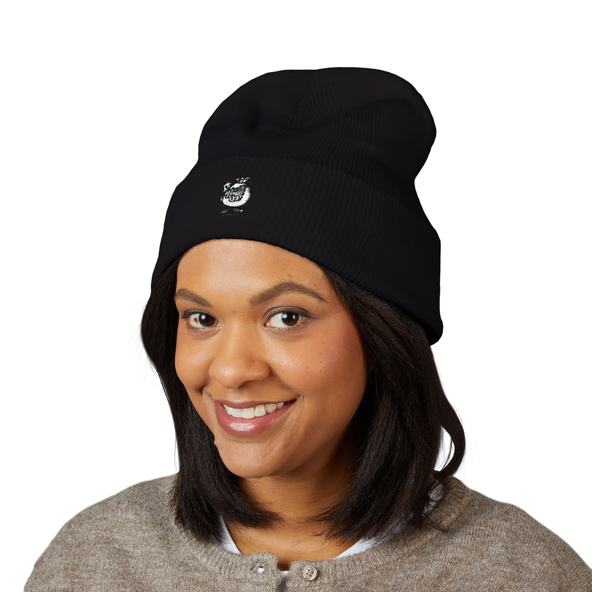 Embroidered Classic Knit Been