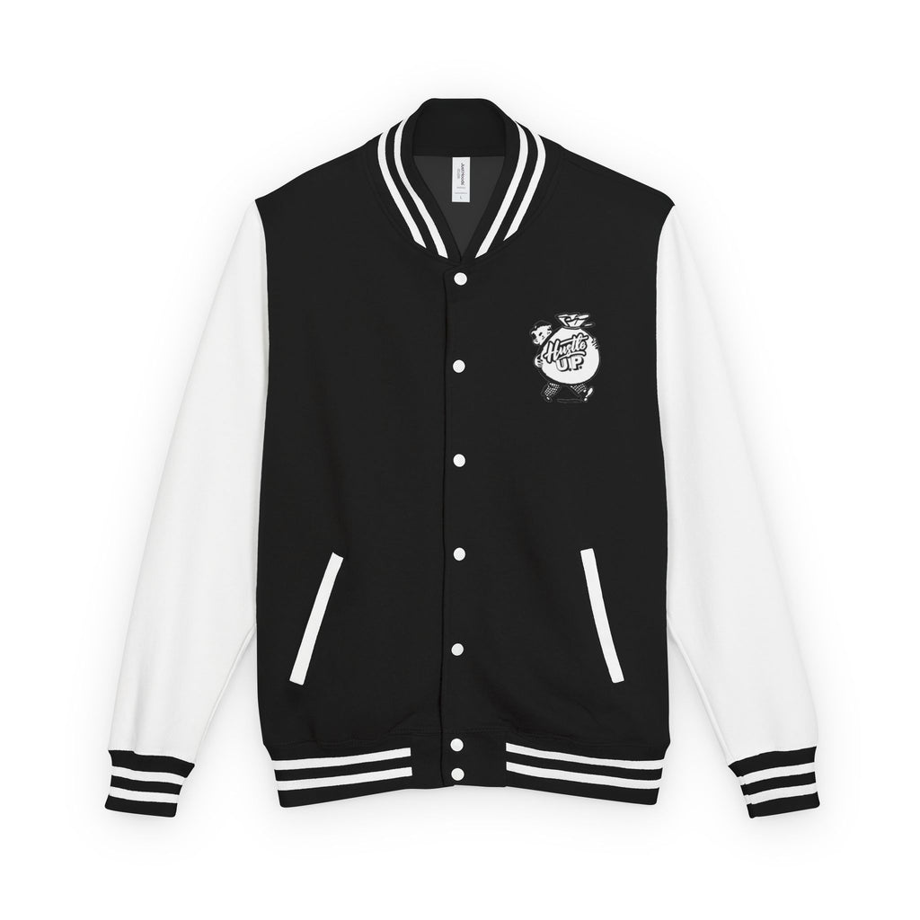 Vintage Hustle Up Letterman  Varsity Bomber